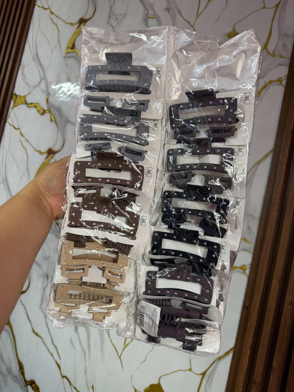 Pinza Trío Cuadrada