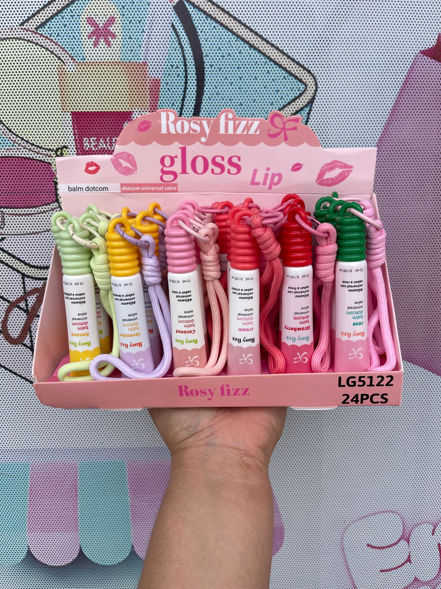 Gloss Rosy Fizz