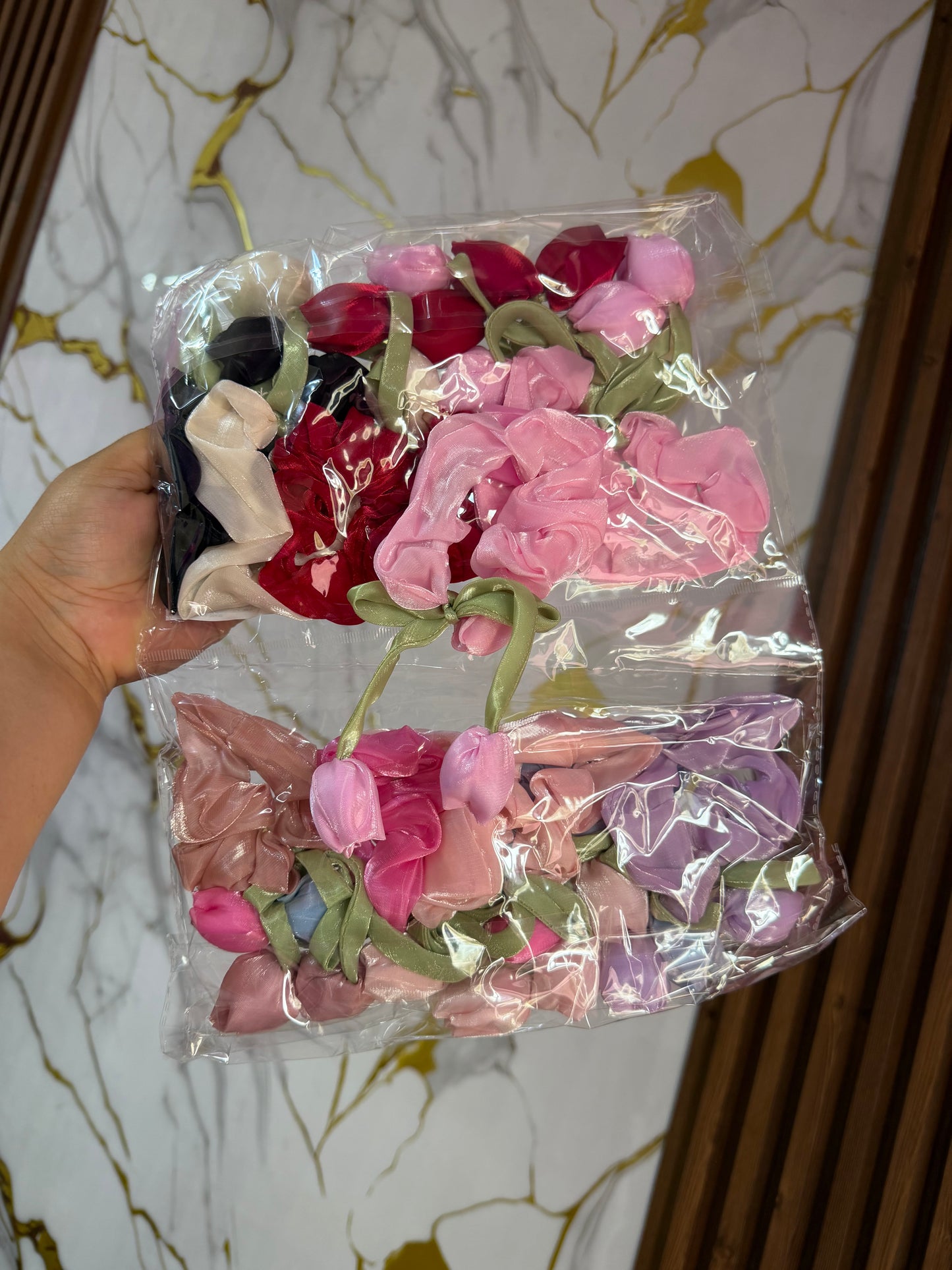 Scrunchies Tulipán