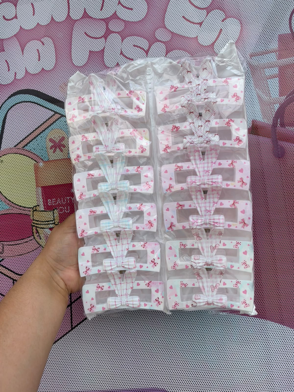 Pinza Moño Pastel