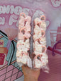 Pinza Moño Rosa