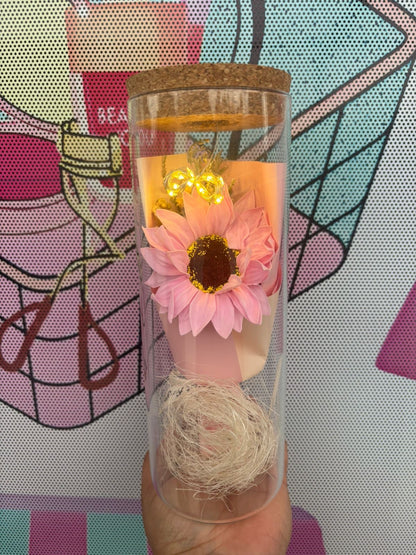 Flor Eterna Vidrio