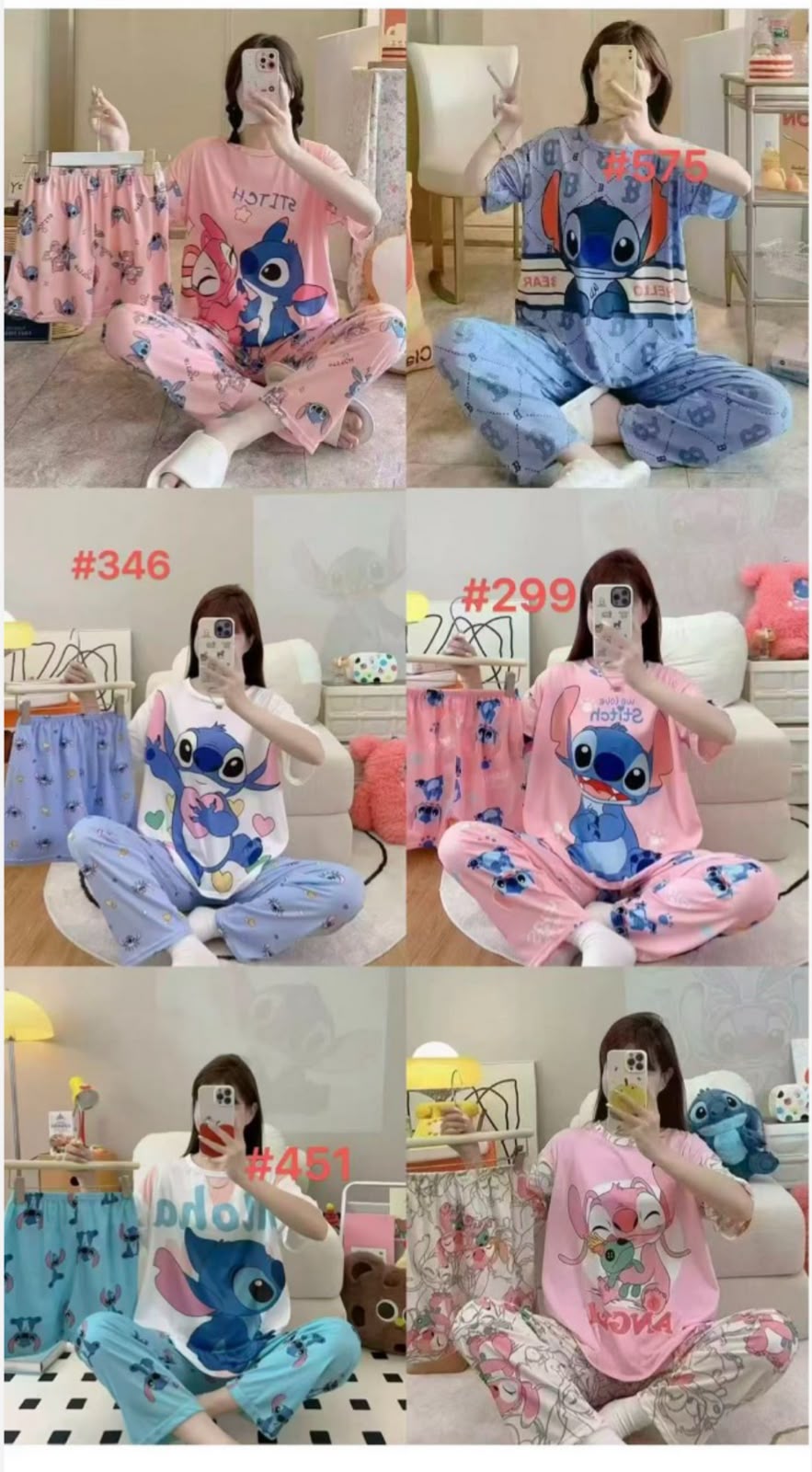 Pijama Stitch