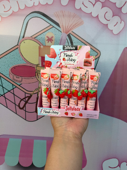 Gloss Llavero Fresa