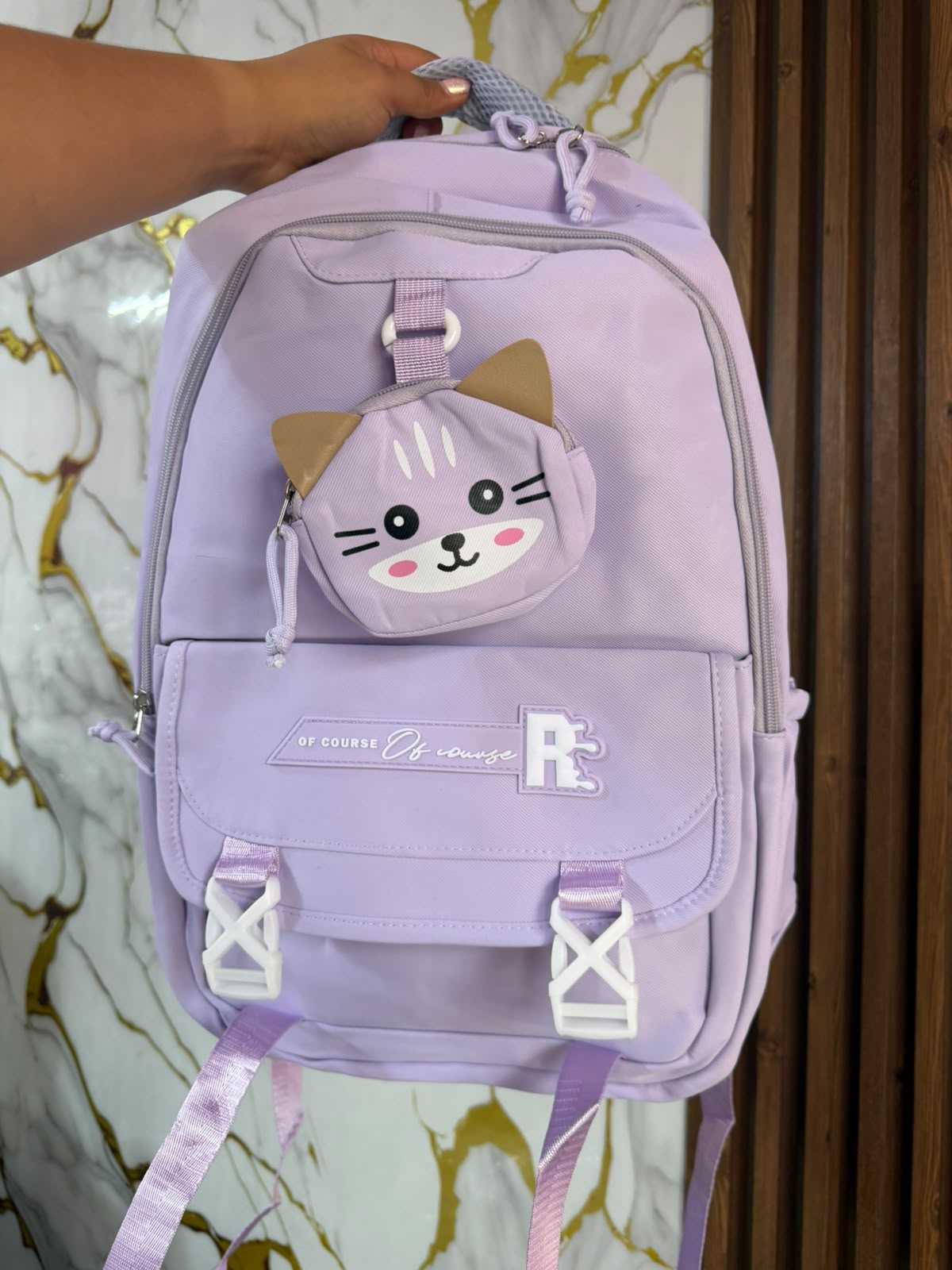 Mochila Gatito Con Orejitas
