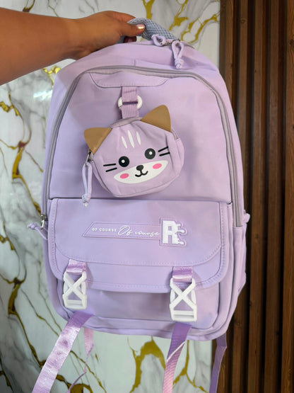 Mochila Gatito Con Orejitas