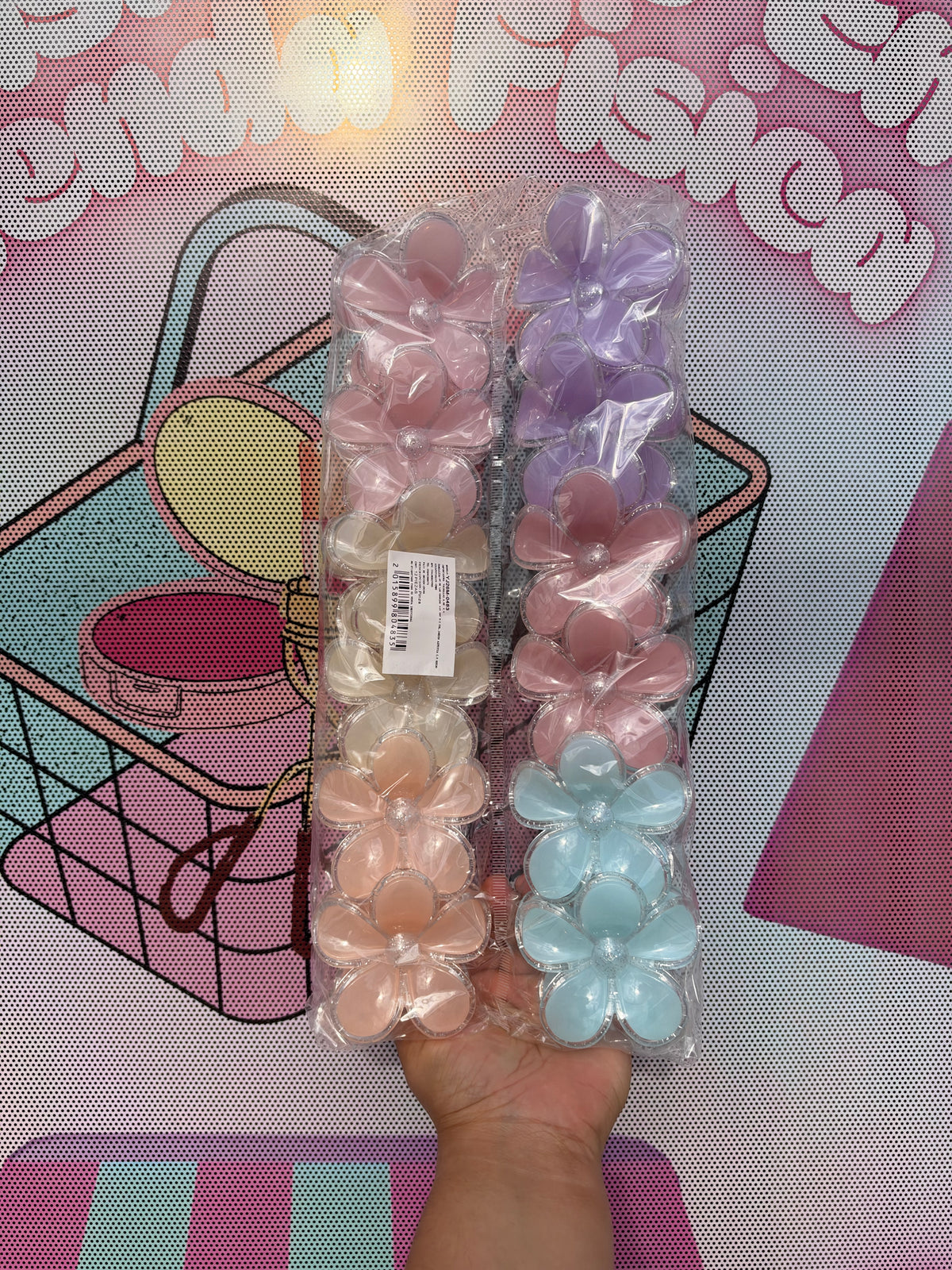 Pinza Hawaiana Pastel