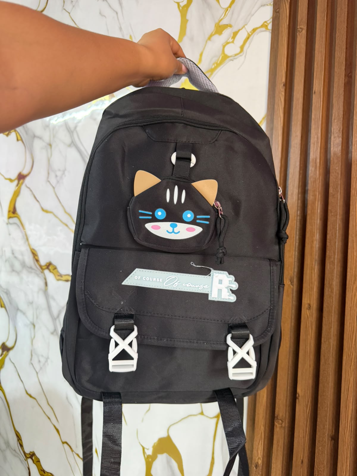 Mochila Gatito Con Orejitas