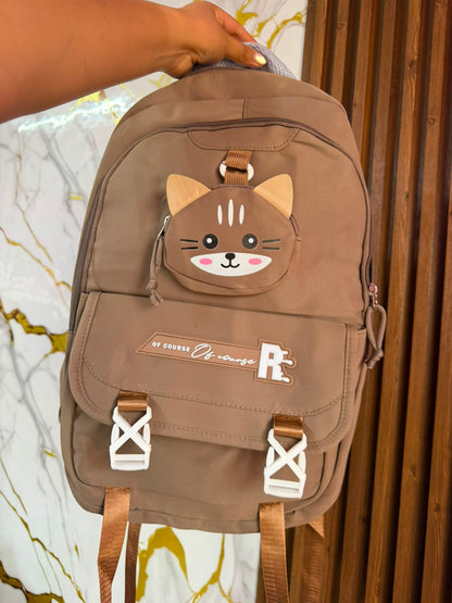 Mochila Gatito Con Orejitas