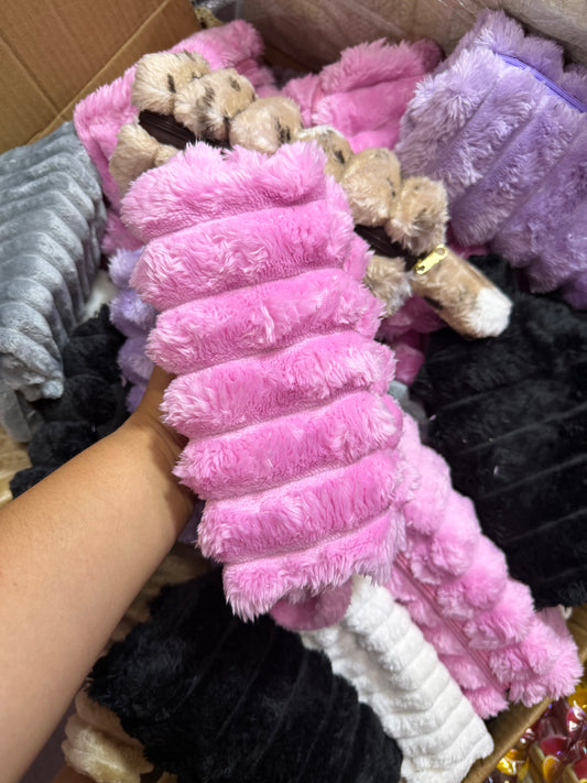 Lapicera/Cosmetiquera Peluche