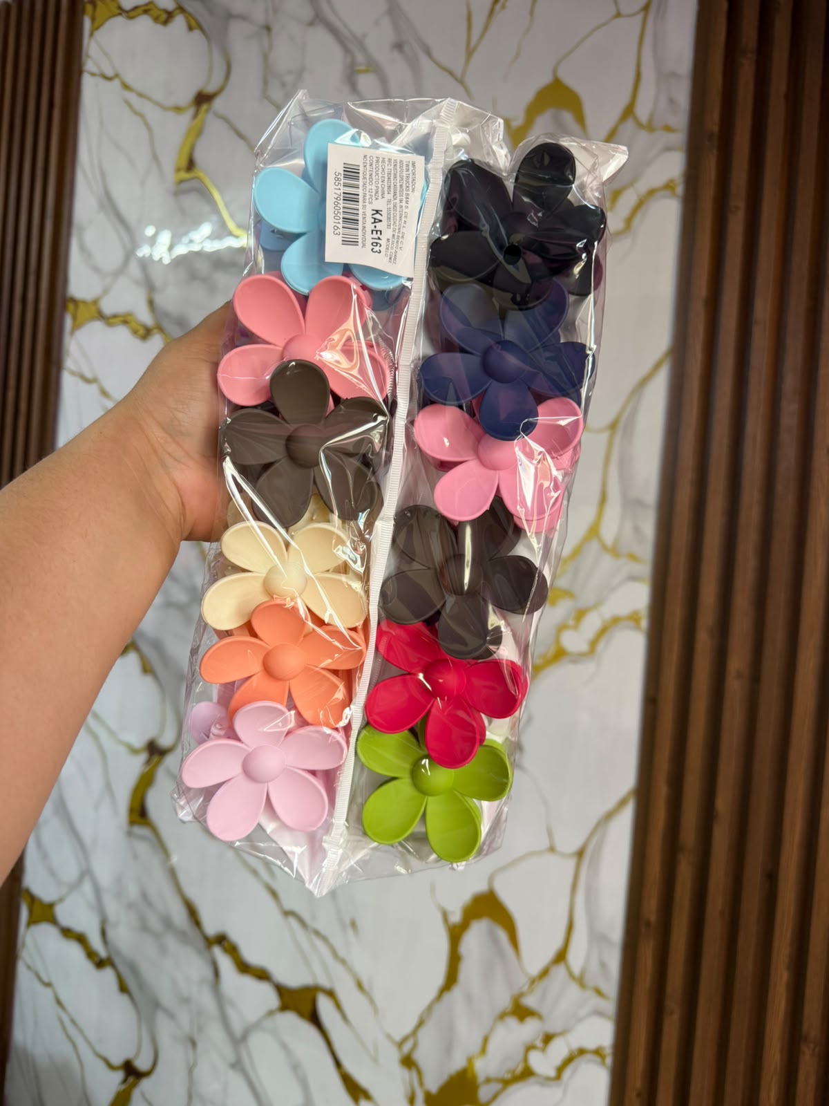 Pinza Flor Sólida