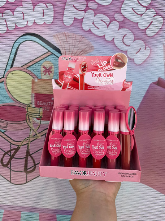 Lip Gloss C/Espejo LG3836