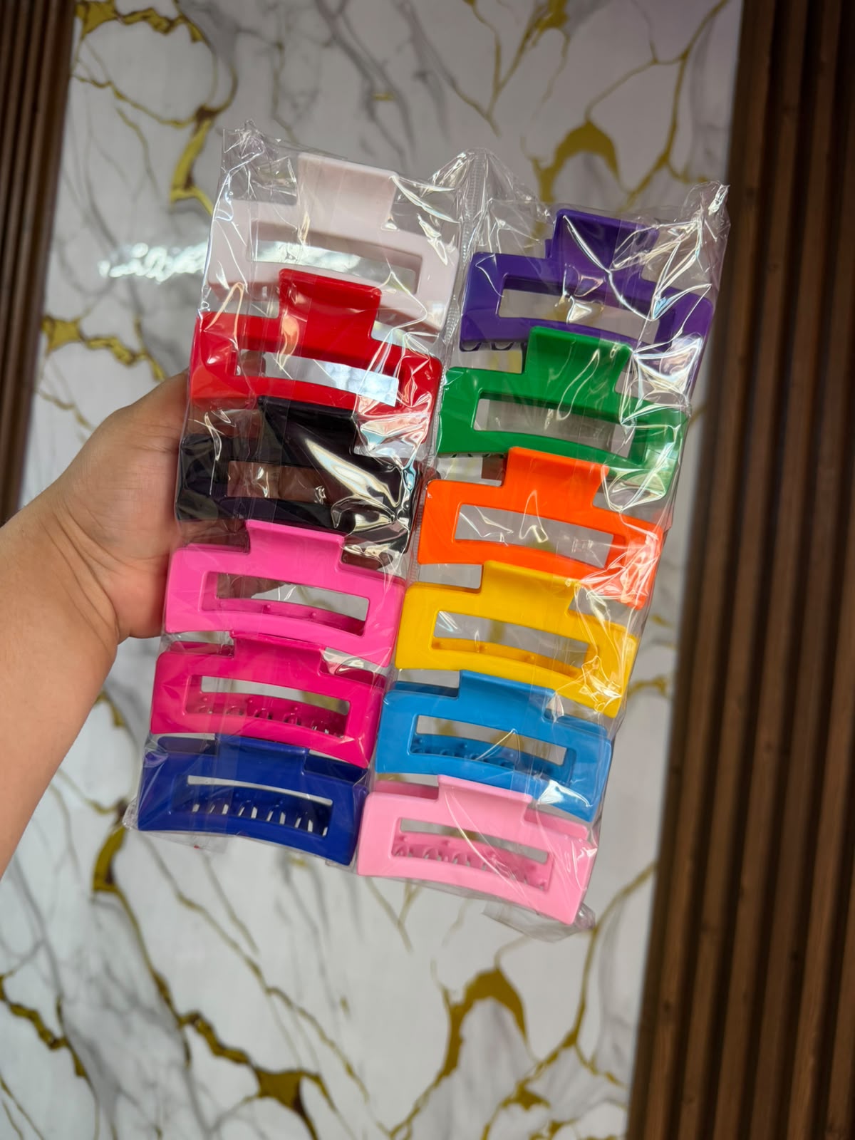 Pinza Cuadrada Colores