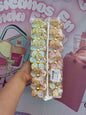 Pinza Flores Botones