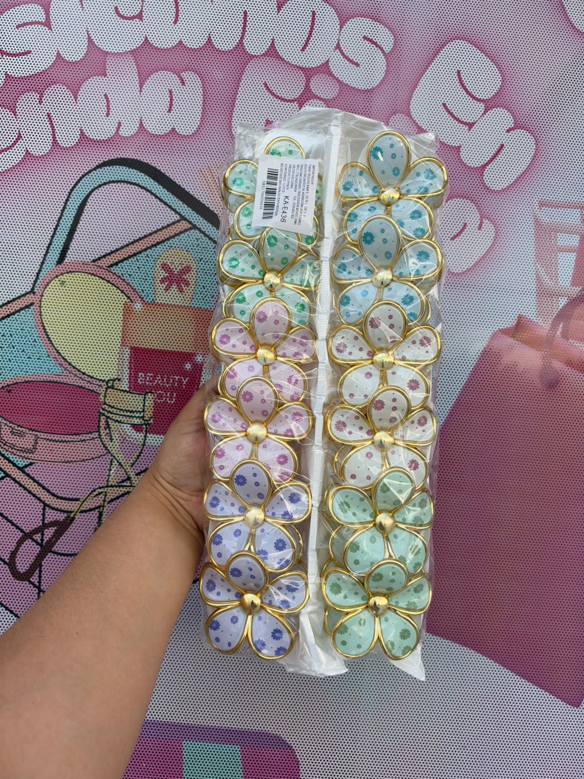 Pinza Florecitas